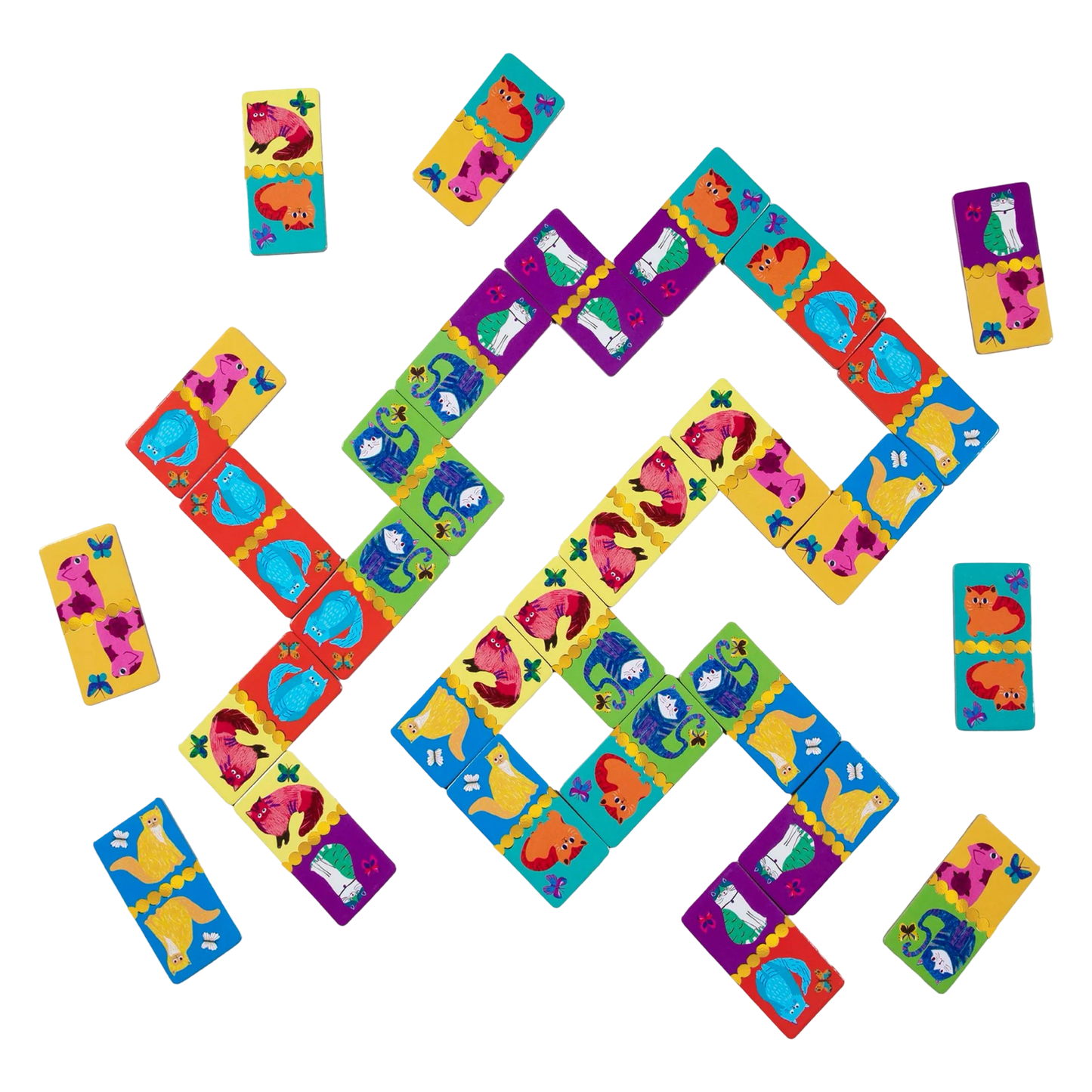 Shiny Cat Dominoes
