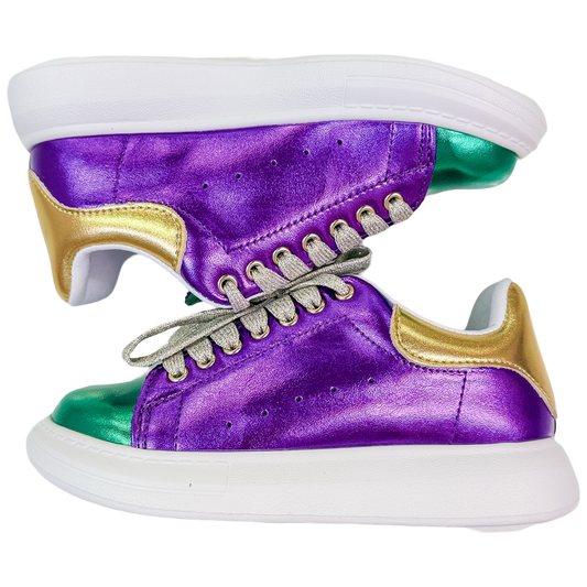 BS Metallic Sneaker - Mardi Gras