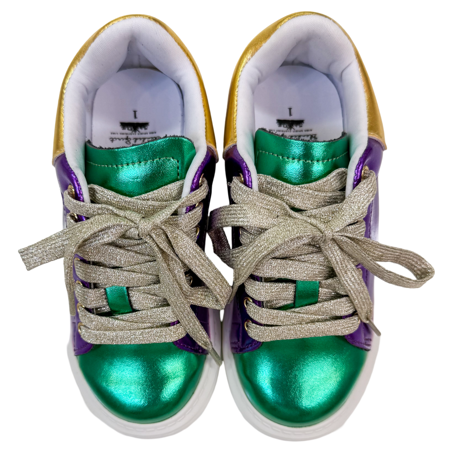 BS Metallic Sneaker - Mardi Gras