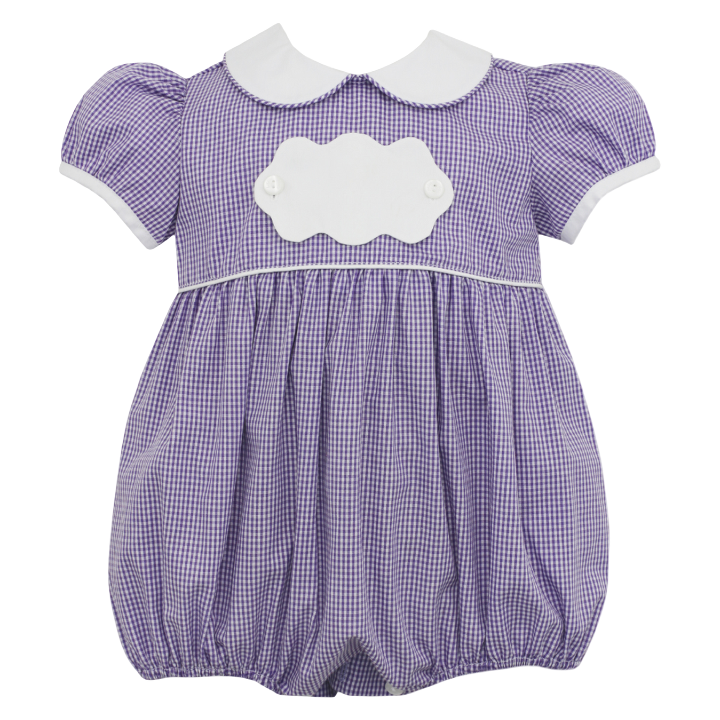 Tab Puff Sleeve Bubble - Purple