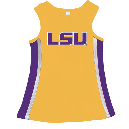 LSU Gold Power Cheer Dress