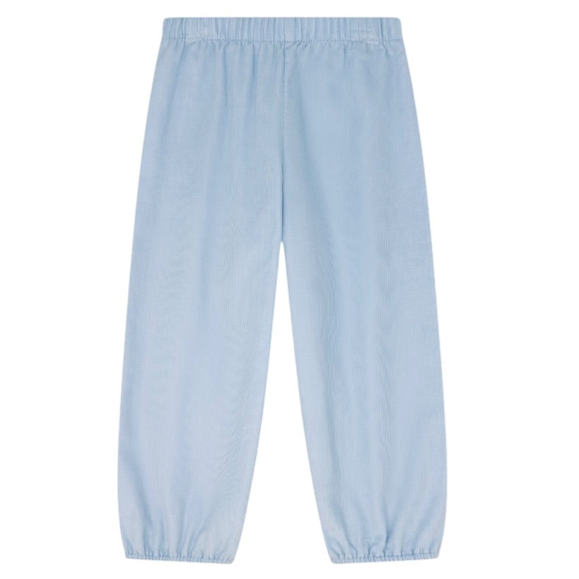 Garret Gathered Pant - Blue Cord