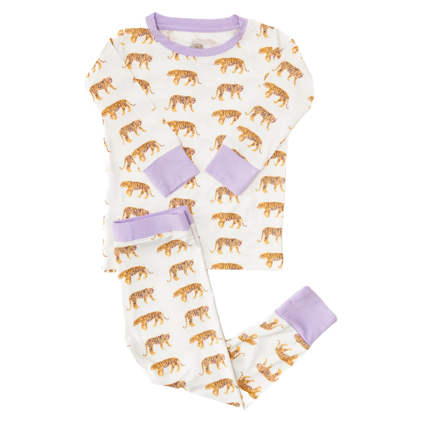 Long Sleeve Pajama - Tiger
