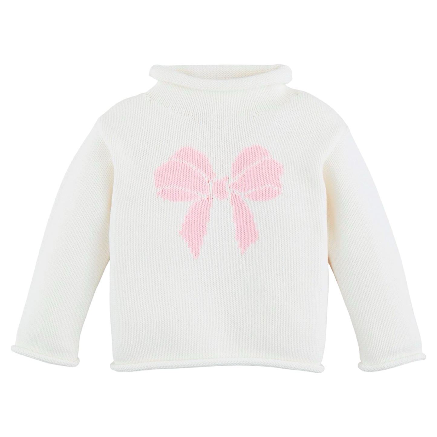 Roll Neck Sweater - Bow