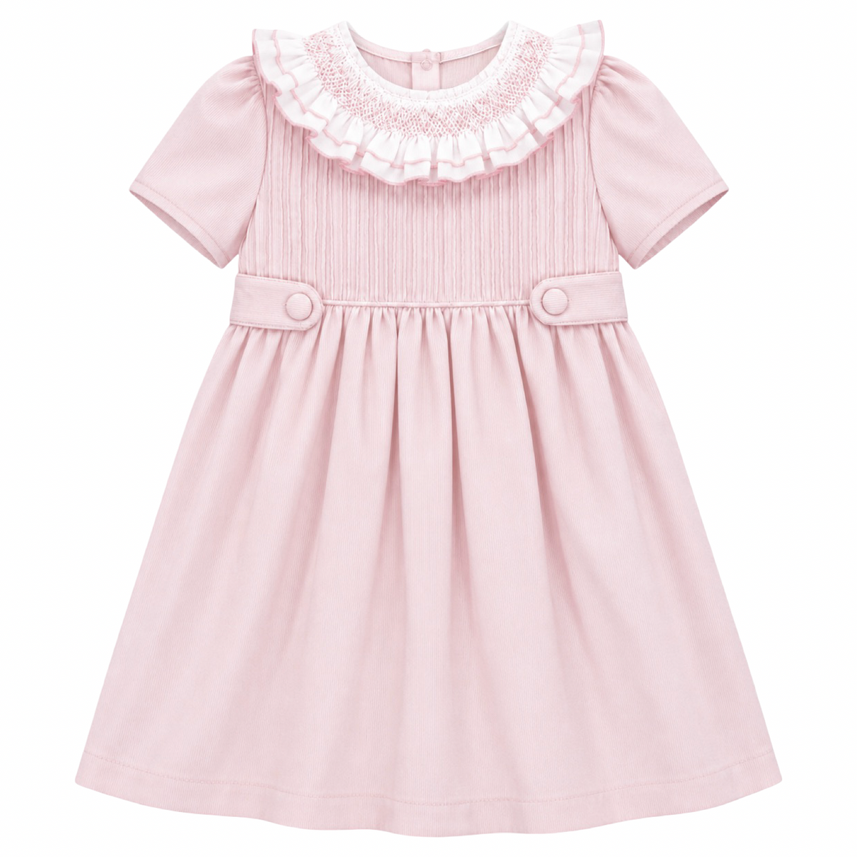Sweet Cord Dress - Pink