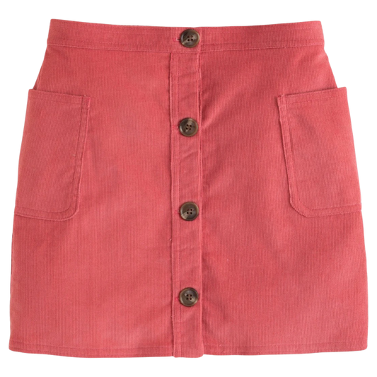Little English Emily Pocket Skirt - Corduroy