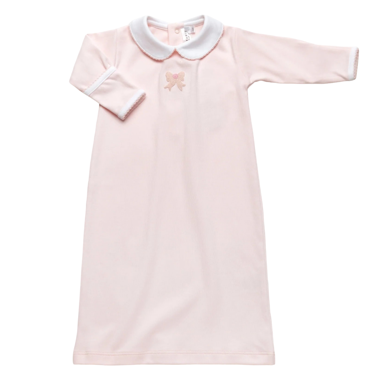 Pima Long Gown - Bow