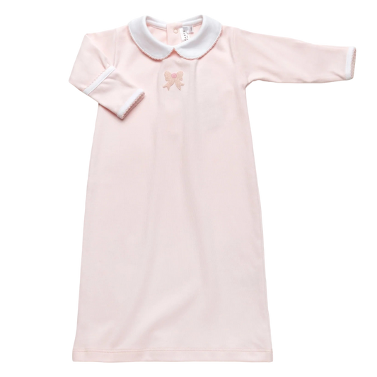 Pima Long Gown - Bow