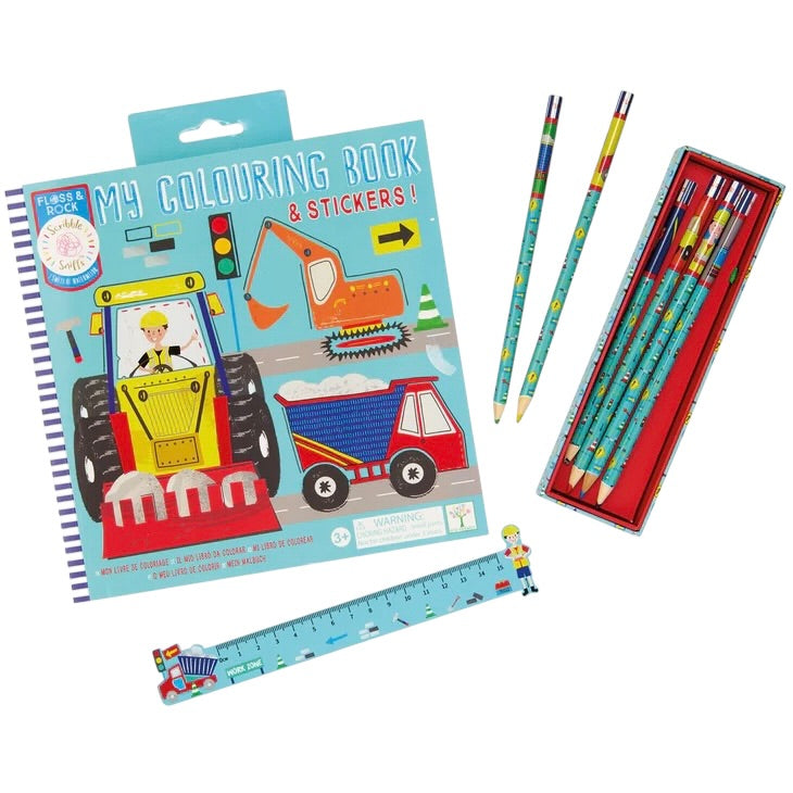 Coloring Book - Construction