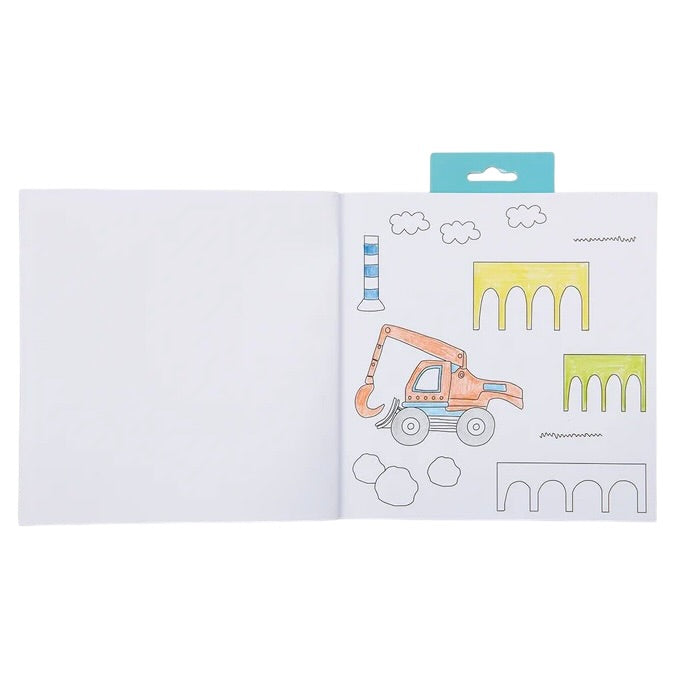 Coloring Book - Construction