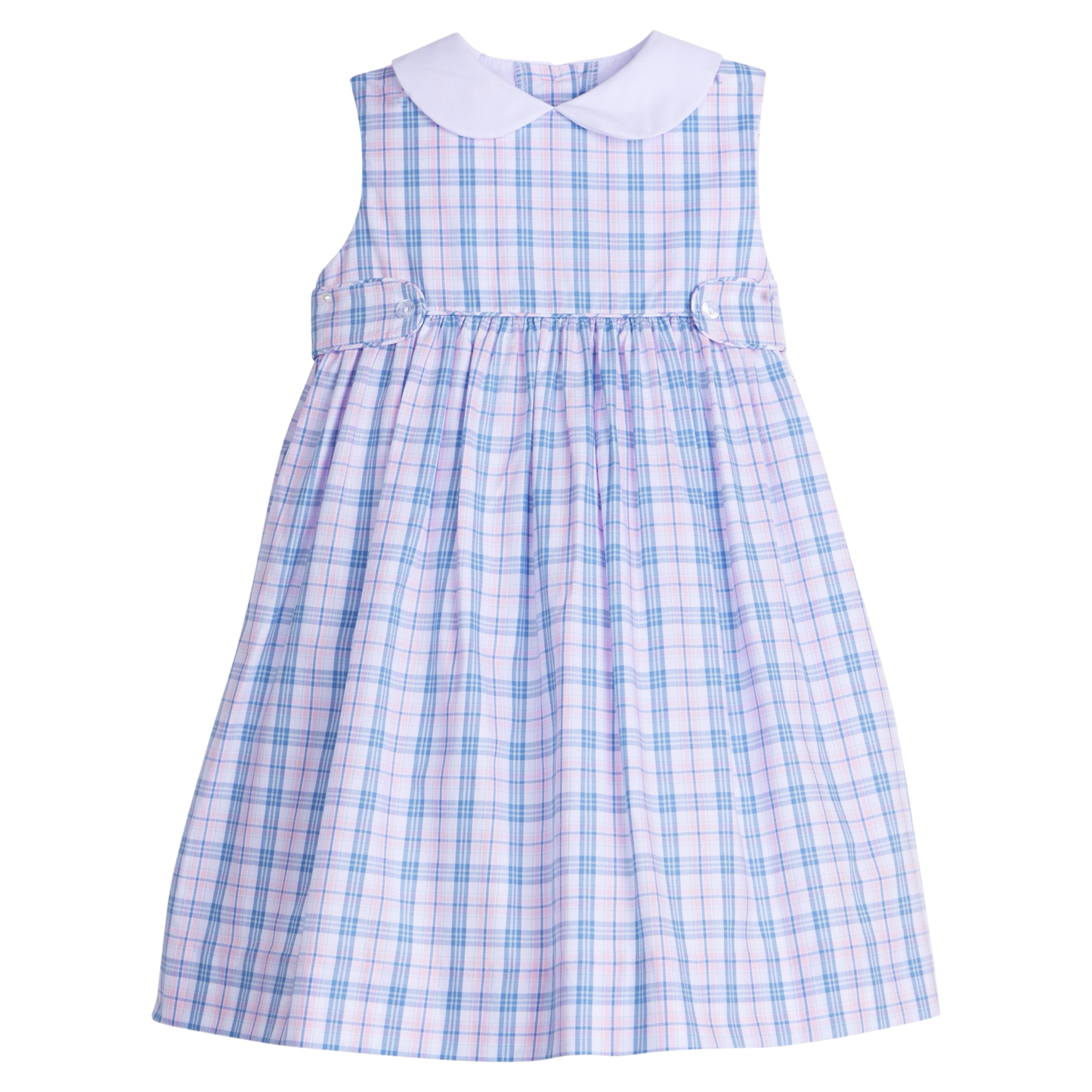 Little English Nantucket Dress - Albany Plaid