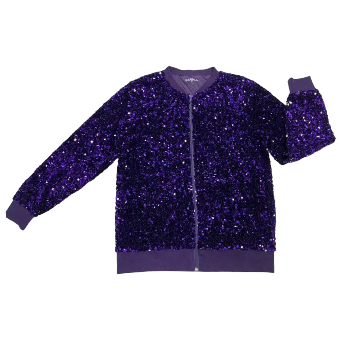 LB Sequin Jacket - Purple