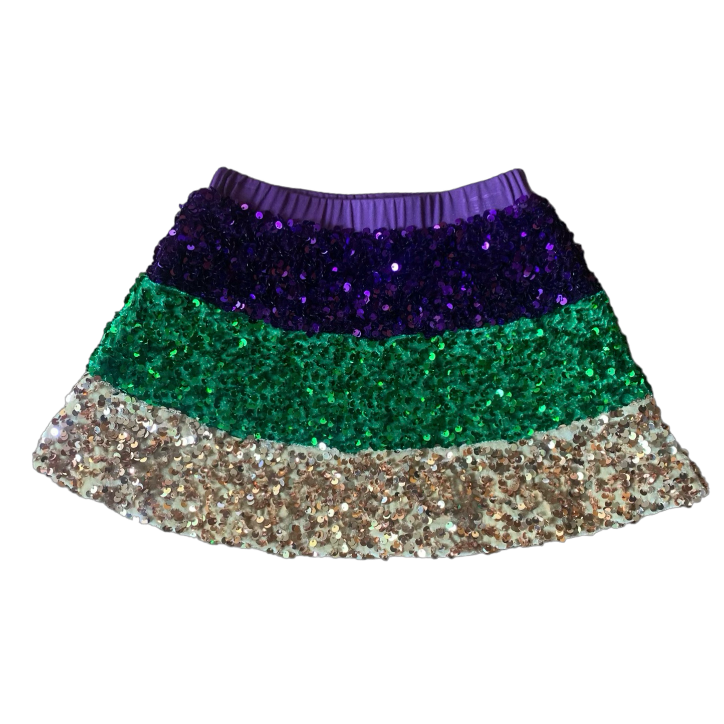 LB Mardi Gras Sequin Skirt