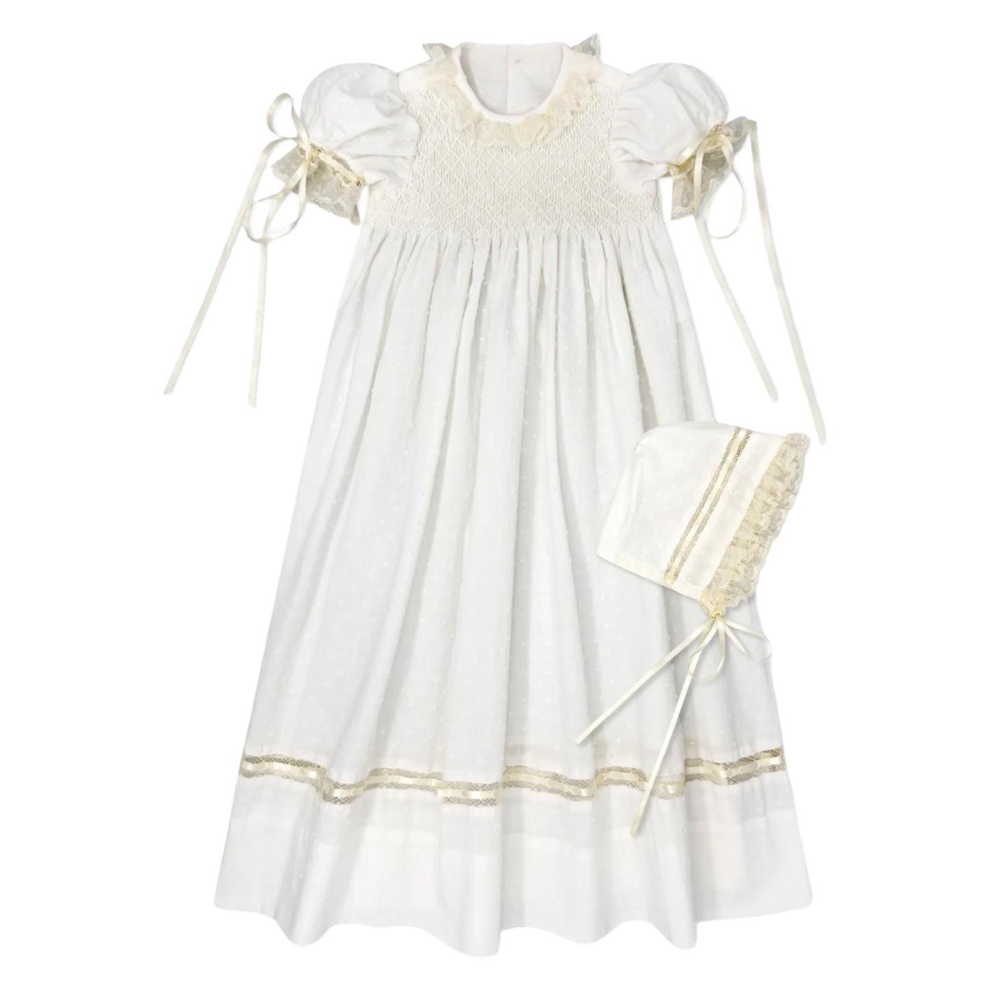 Lullaby Set Margaret Daygown - Blessings White/Ecru