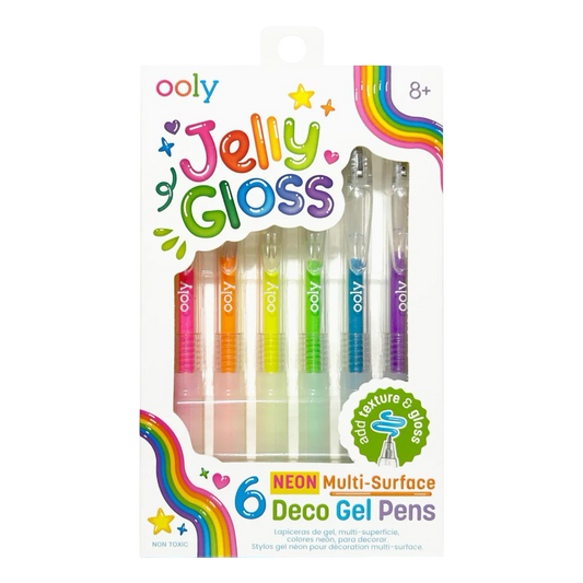 Jelly Gloss Neon Gel Pens