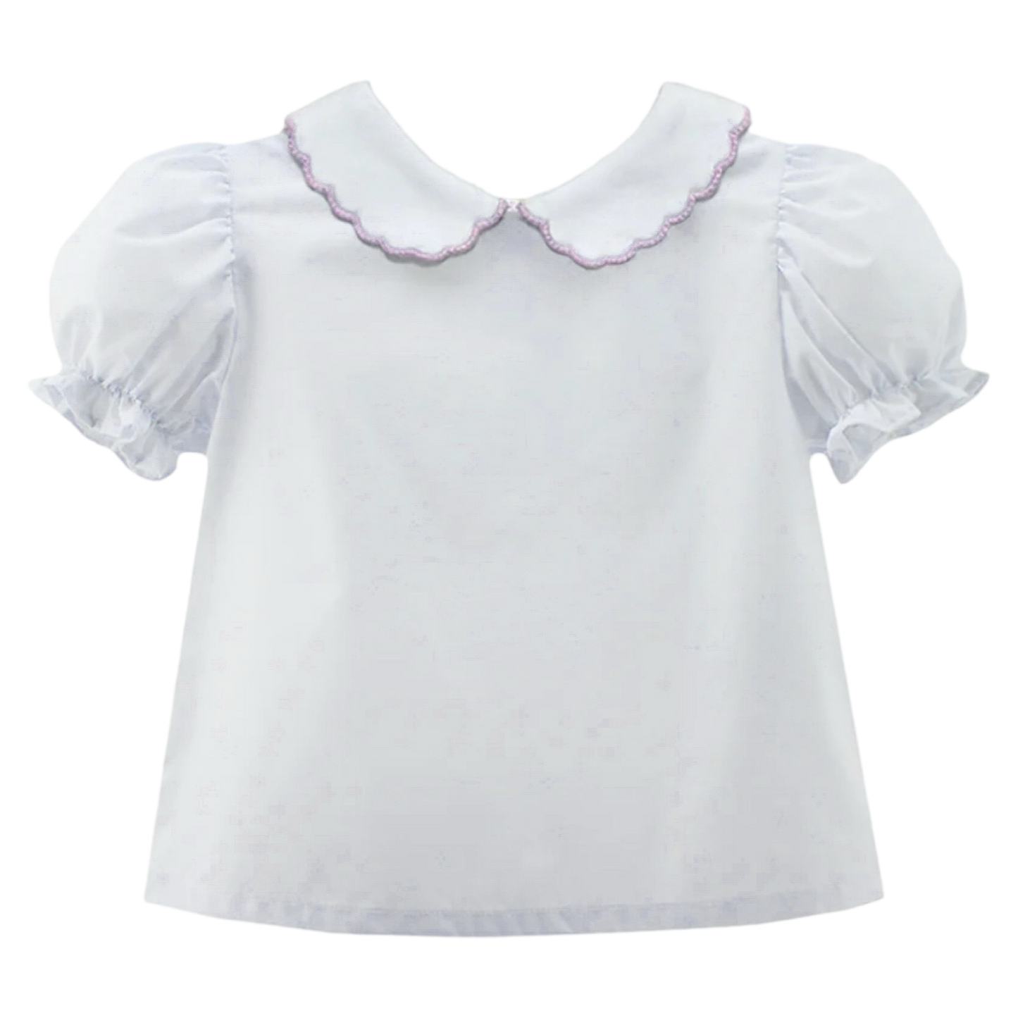 Z Kendall Blouse - White/Lavender