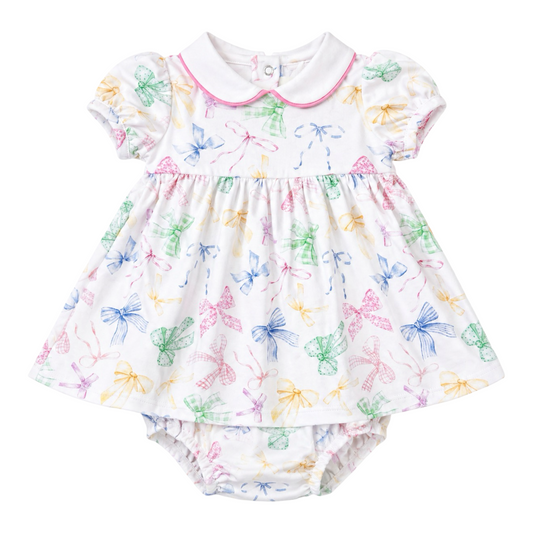 Pima Bloomer Set - Confetti Bows