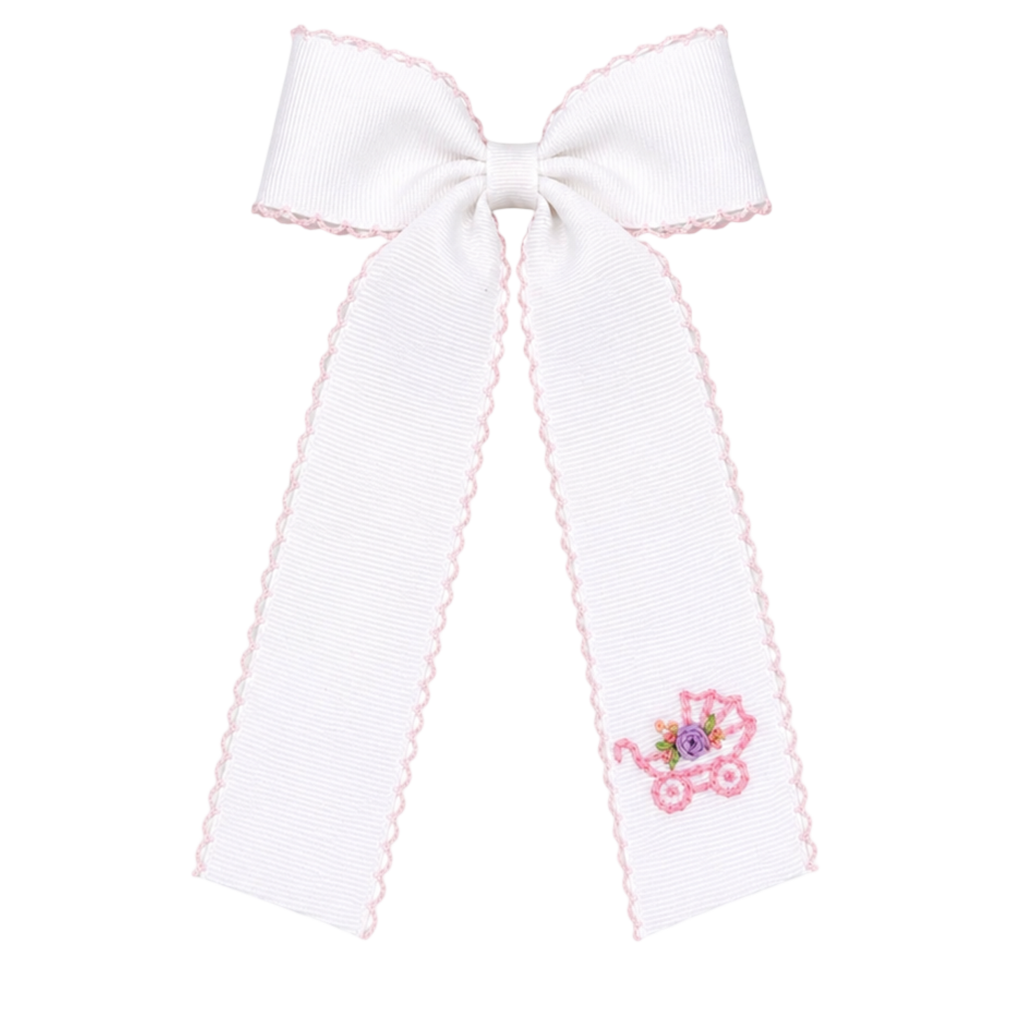 Embroidered Bow - Medium