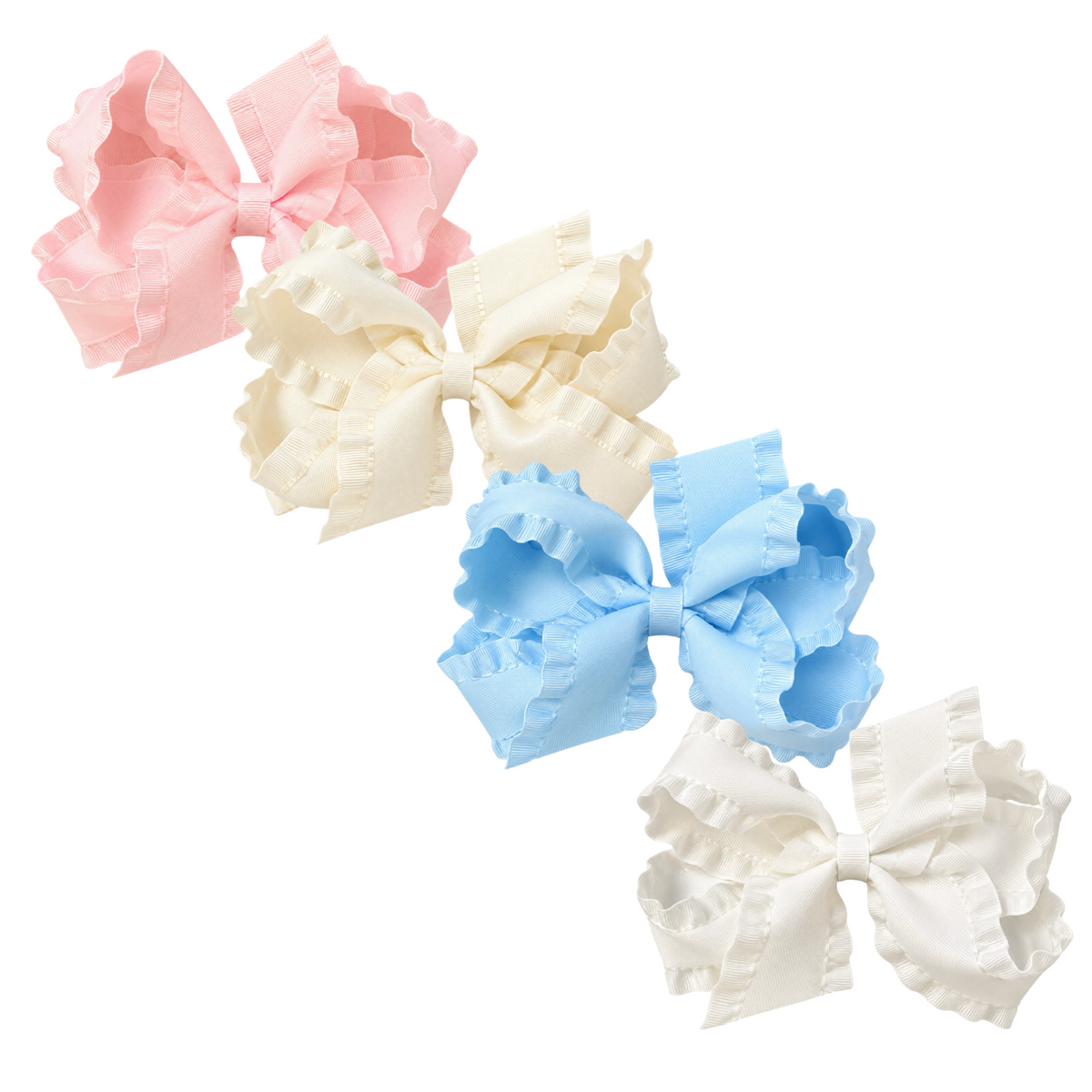 Ruffle Edge Bow