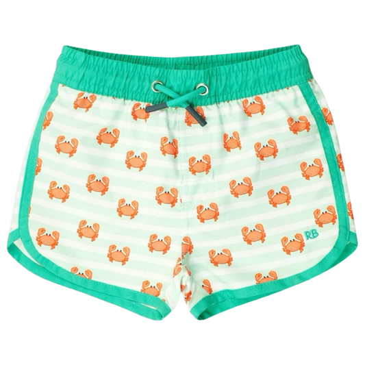 RB Dolphin Hem Swim Trunks - Crab