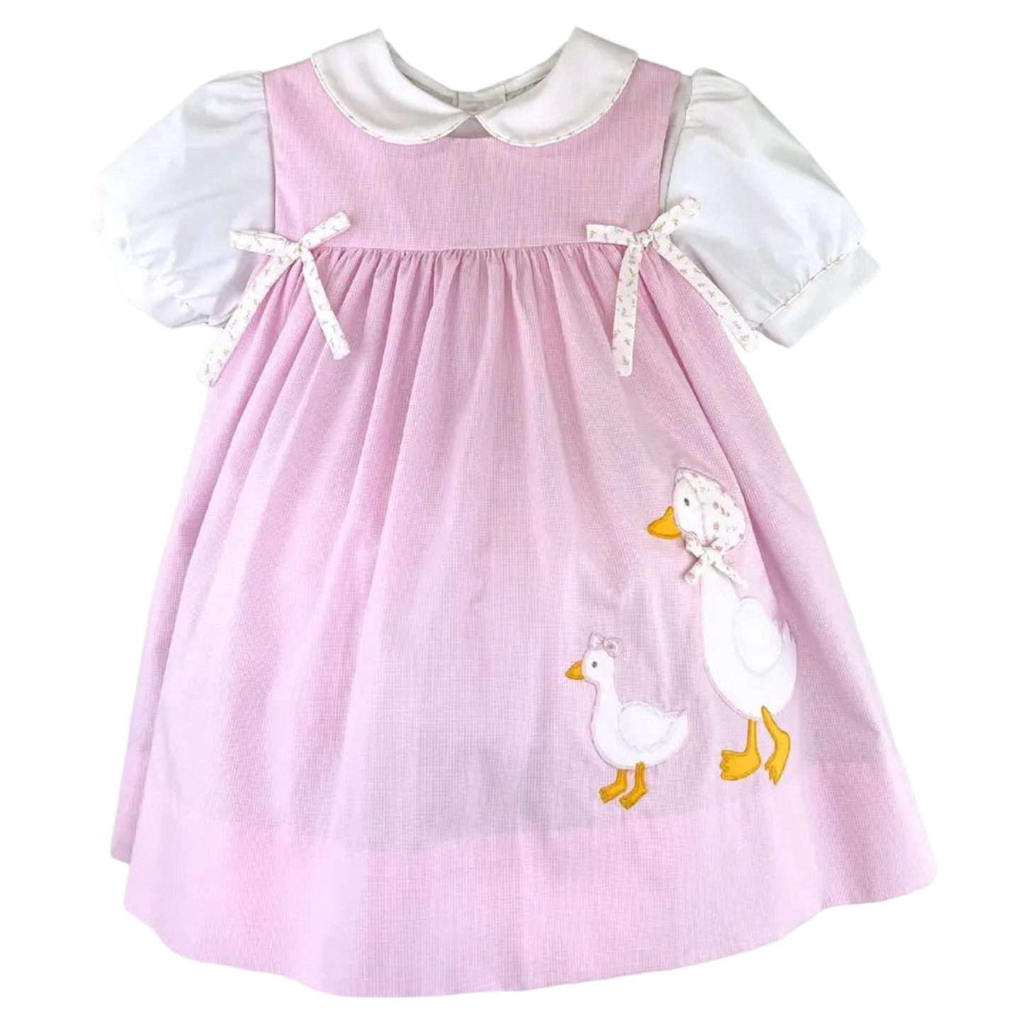 PA Applique Dress - Goose