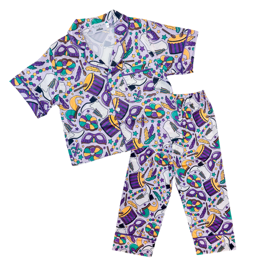 Silky Pajama - Mardi Gras