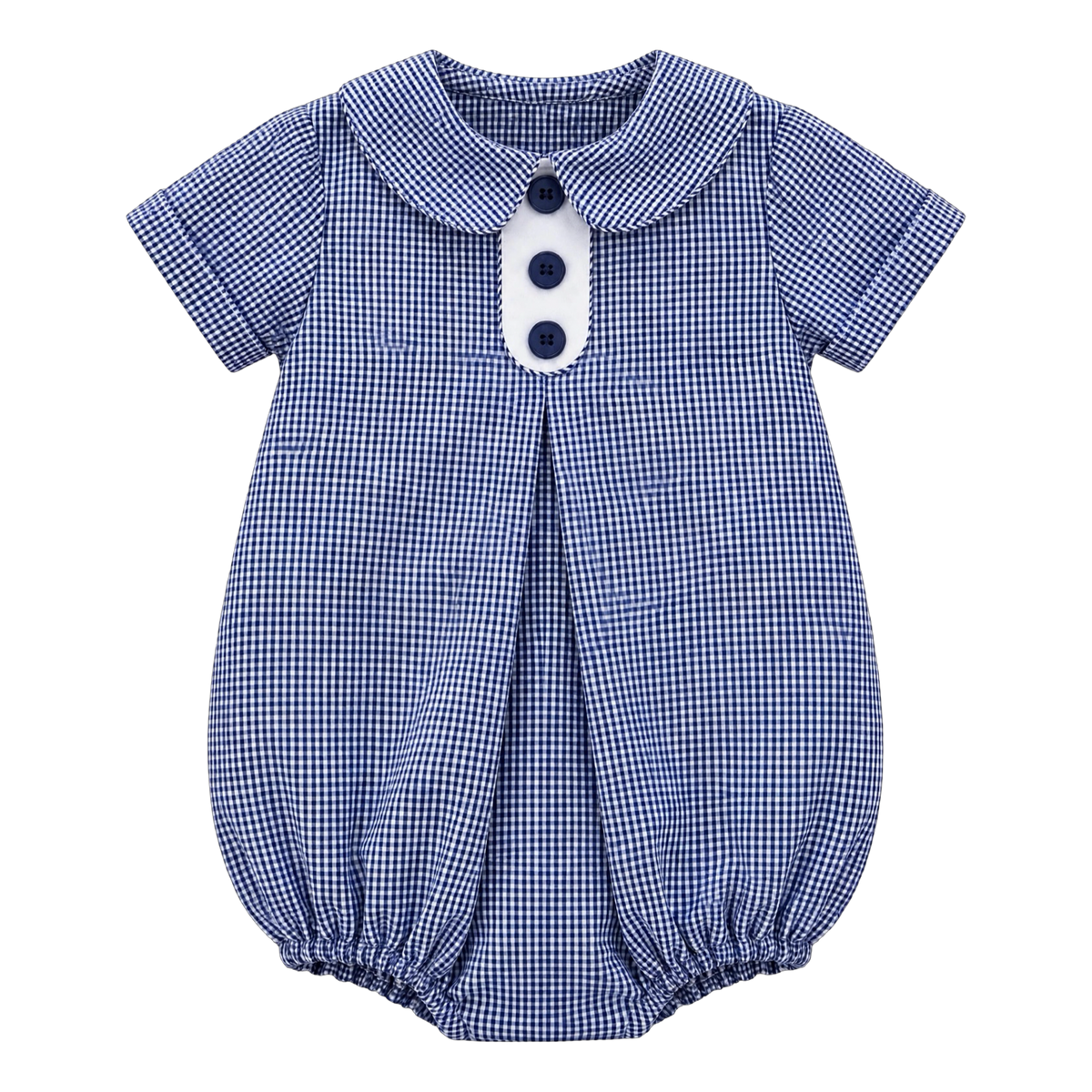 Julian Bubble - Navy Gingham