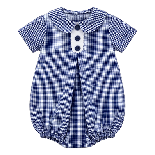 Julian Bubble - Navy Gingham