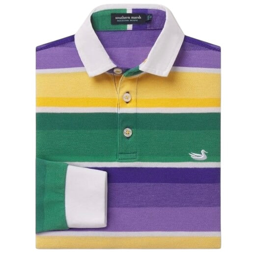Frenchmen Rugby Polo - Mardi Gras