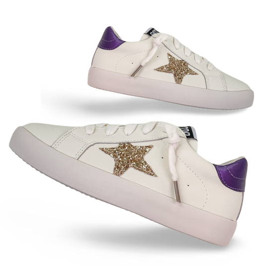 TT Sneaker - Purple/Gold Star