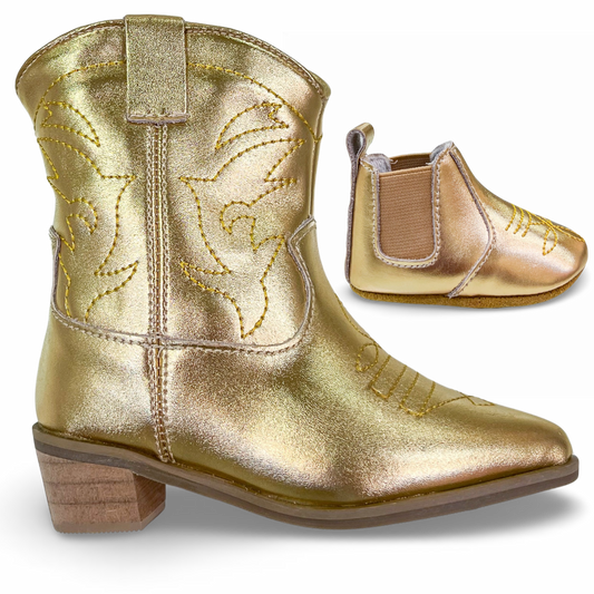 BS Metallic Boots