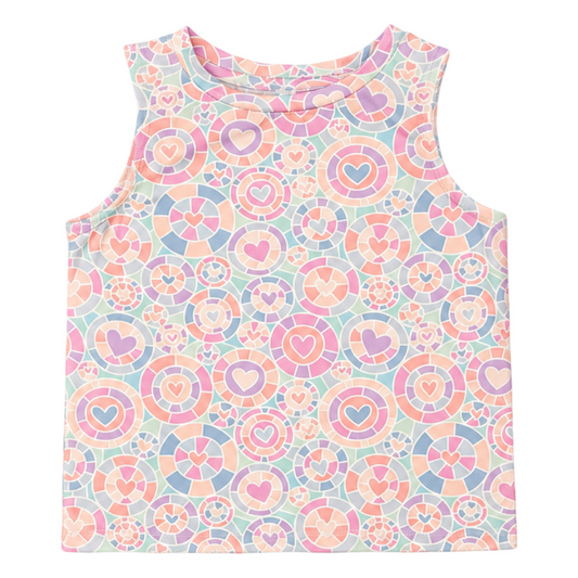 Tank Top - Kalidescope Heart