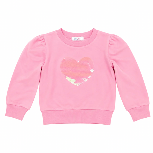 Sequin Top - Heart
