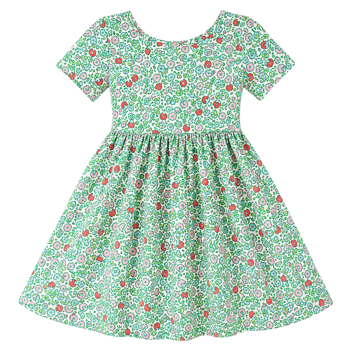 Twirl Dress - Spring Green Floral