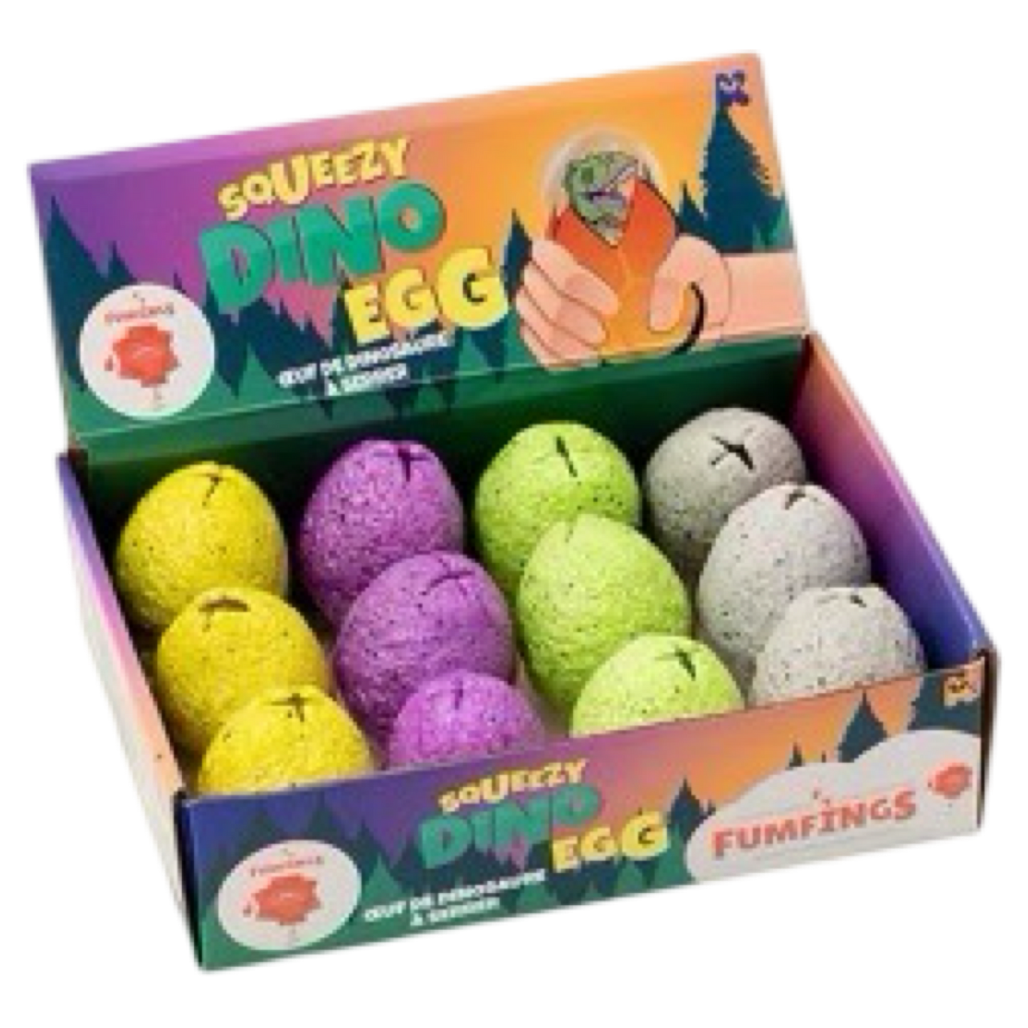 KG Squeezy Dino Eggs