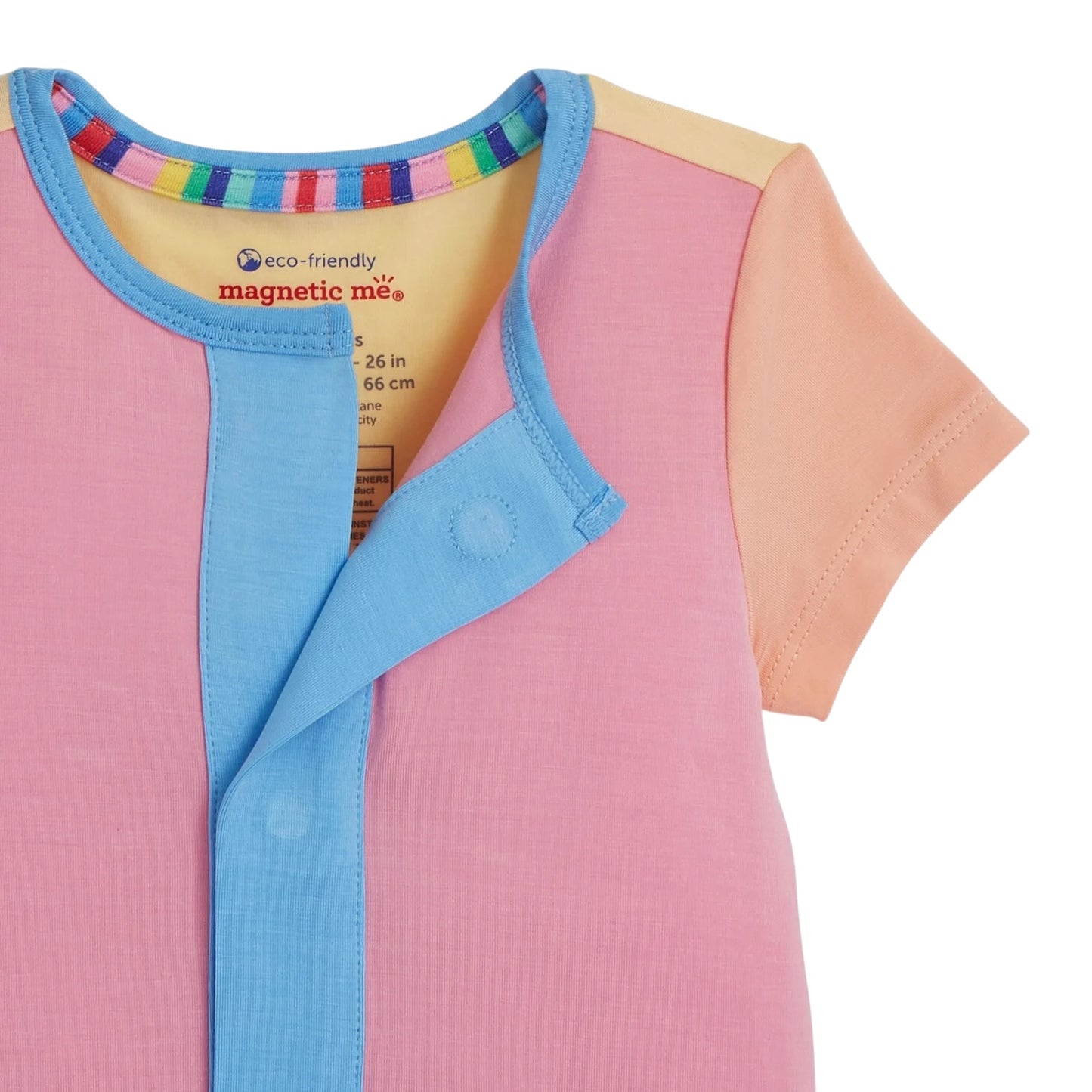 Magnetic Romper - Shell Pink
