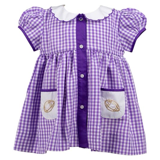 The Proper Peony Purple Game Day Dress