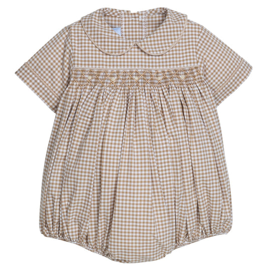 Barrington Bubble - Khaki Gingham