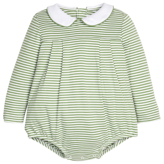 Peter Pan Bubble - Watercress Stripe