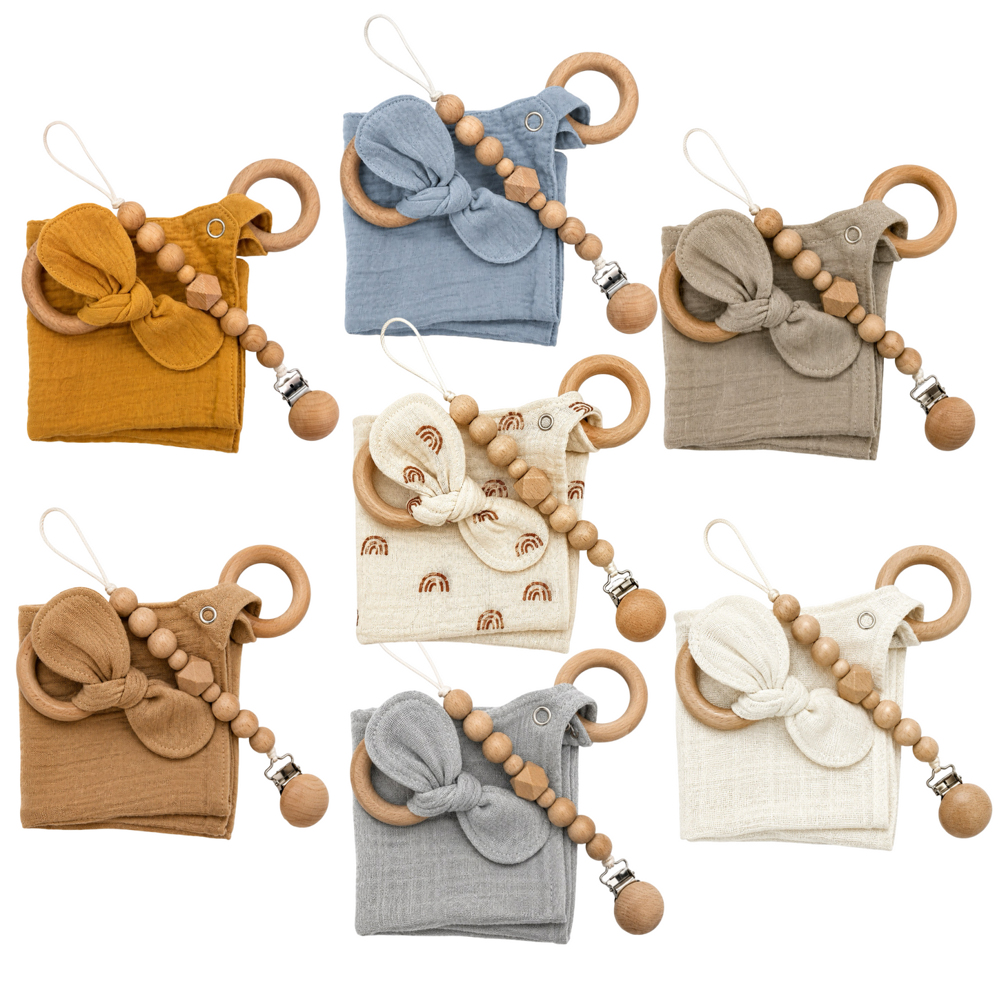 Lovey/Teether/Pacifier Clip Gift Set