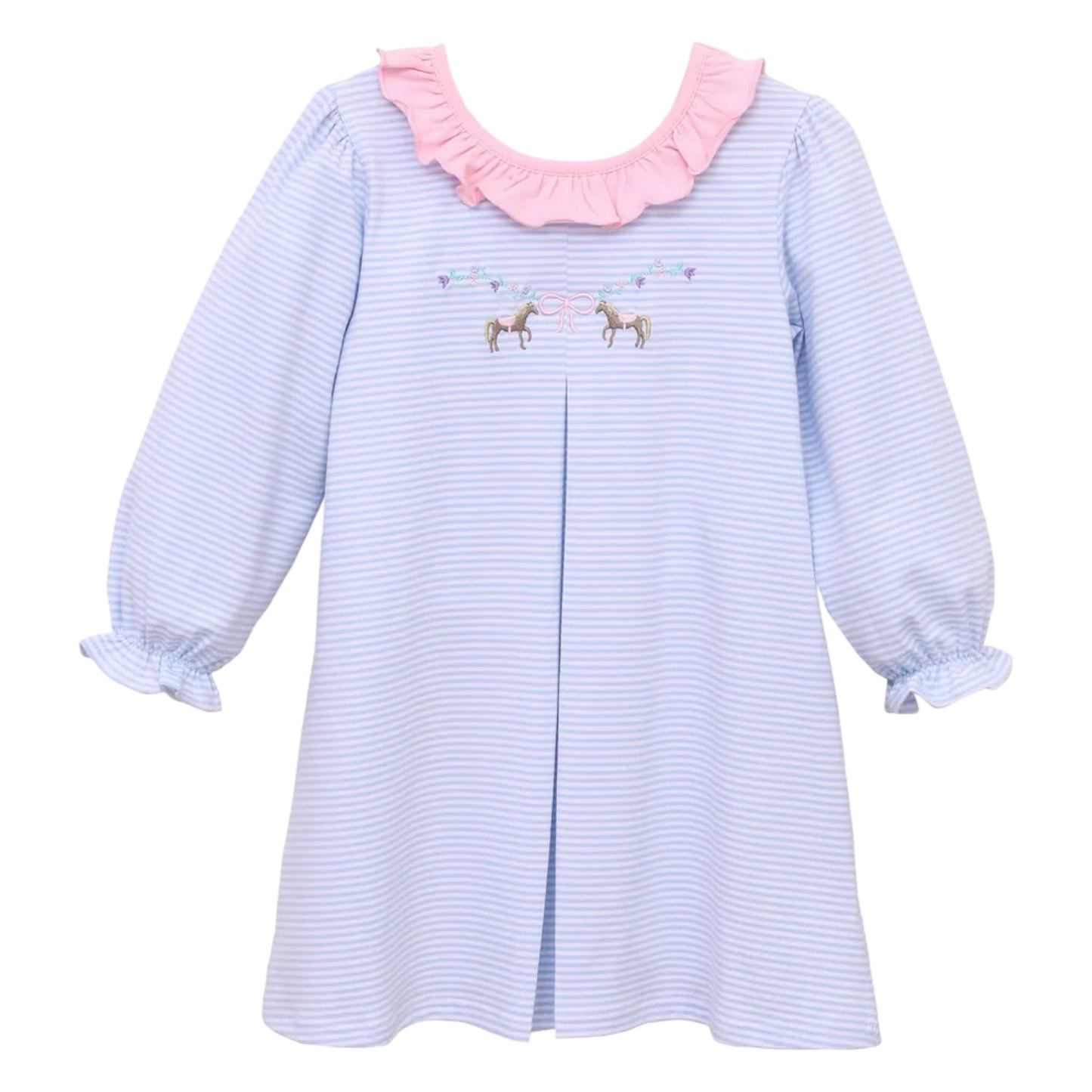 TS Embroidered Dress - Horse