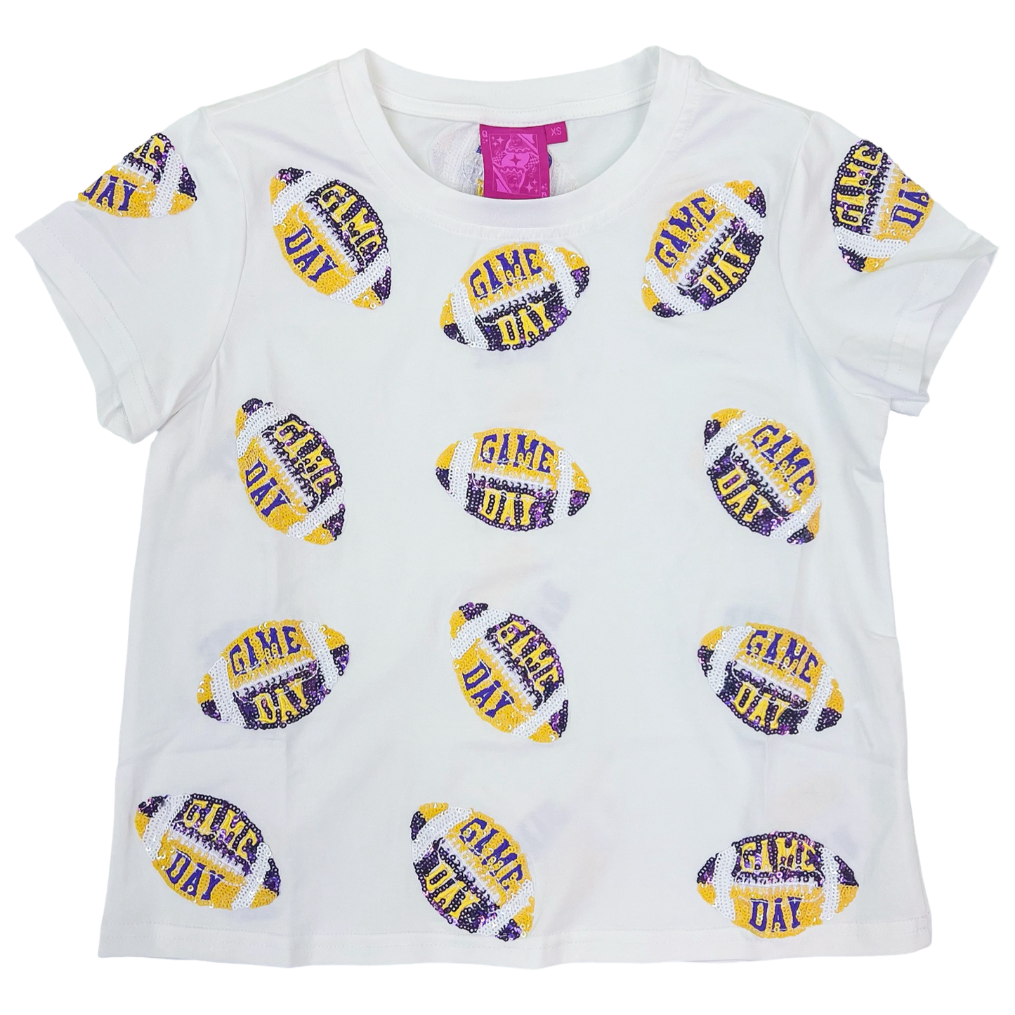 Queen of Sparkles Tee - Football