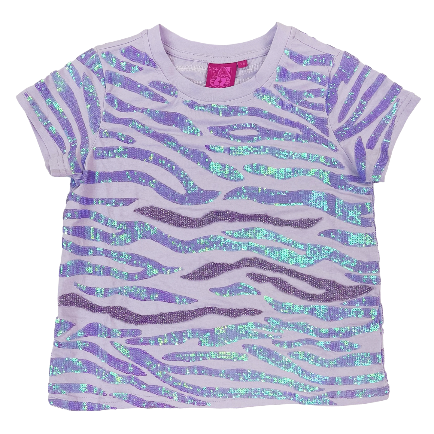 Queen of Sparkles Tee - Tiger Stripe