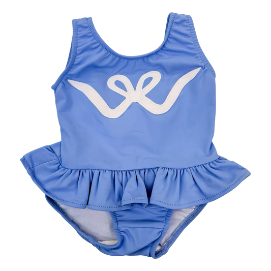Ruffle Swimsuit - Bow