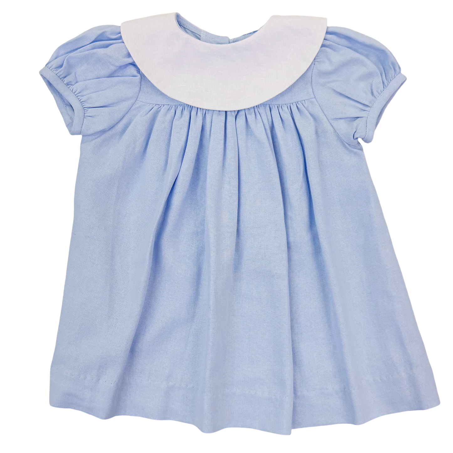 Linen Float Dress - Blue
