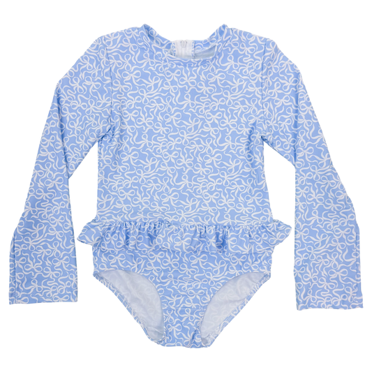 Rash Guard Swimsuit - Bow