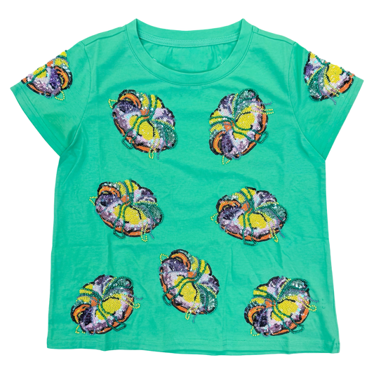 Sequin Top - King Cake