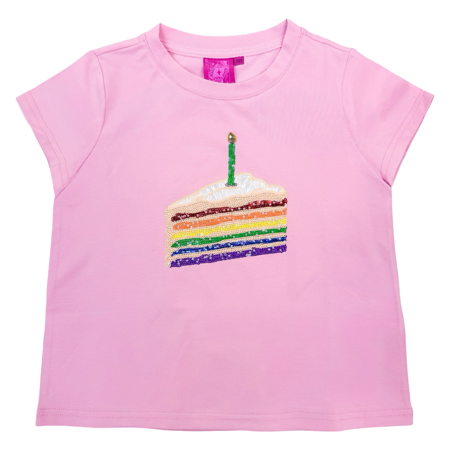 Sequin Top - Birthday Cake