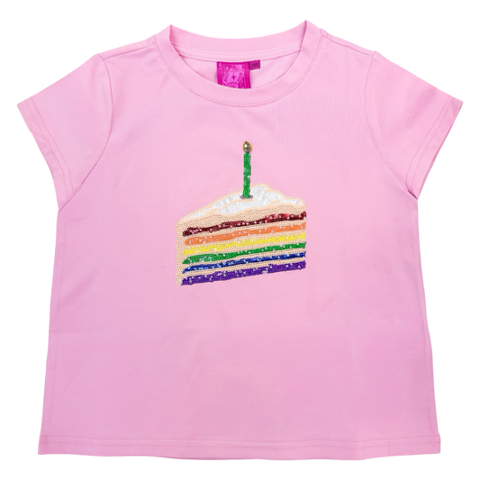 Sequin Top - Birthday Cake