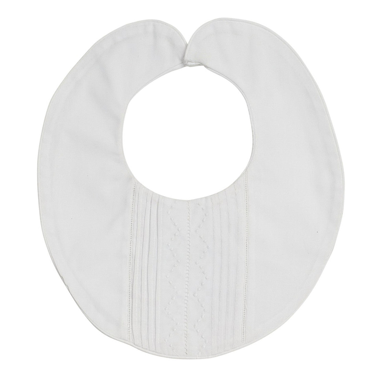 Pintucked Bib